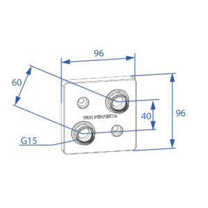Väggbricka 60-40cc