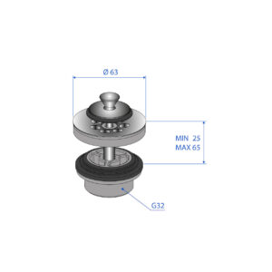 RSK 8573594 Bottenventil