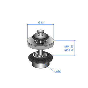 RSK 8573596 Bottenventil