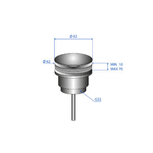 RSK 8573599 Bottenventil