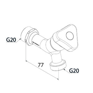 Tappventil G20, standard