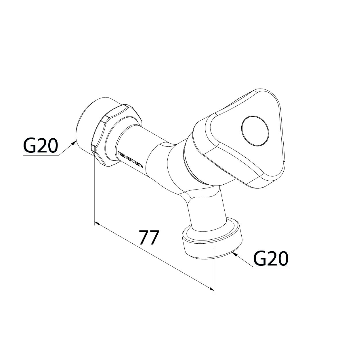 Tappventil G20, standard